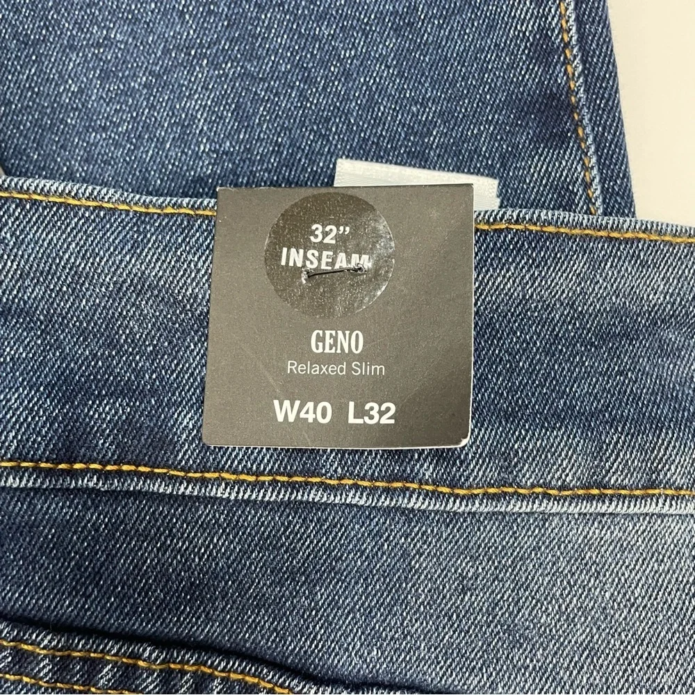 NWT New $159 True Religion Geno Relaxed Slim Jeans Size 40 x 32